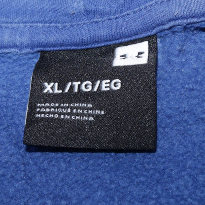 Mens UK Size XL Under armour Blue Pullover Hoodie
