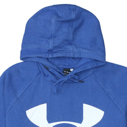 Mens UK Size XL Under armour Blue Pullover Hoodie
