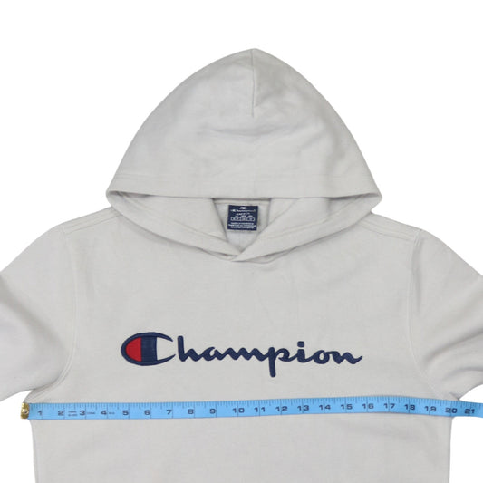 Mens UK Size S Champion Beige Pullover Hoodie