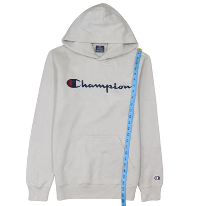 Mens UK Size S Champion Beige Pullover Hoodie