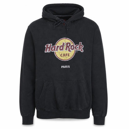 Mens UK Size M Hard Rock Cafe Black Pullover Hoodie