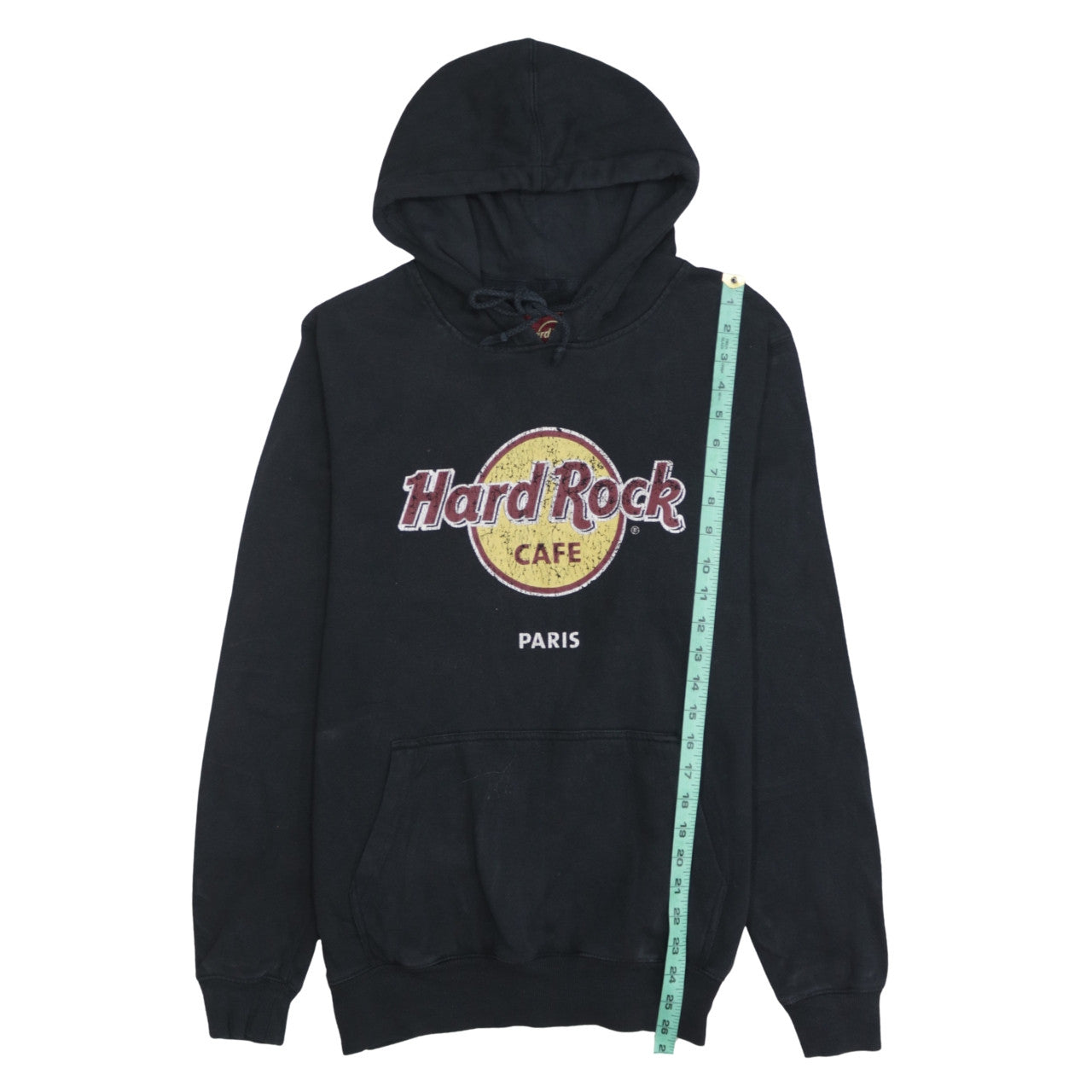 Mens UK Size M Hard Rock Cafe Black Pullover Hoodie