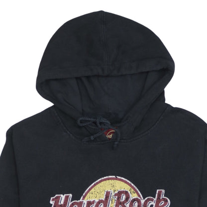 Mens UK Size M Hard Rock Cafe Black Pullover Hoodie