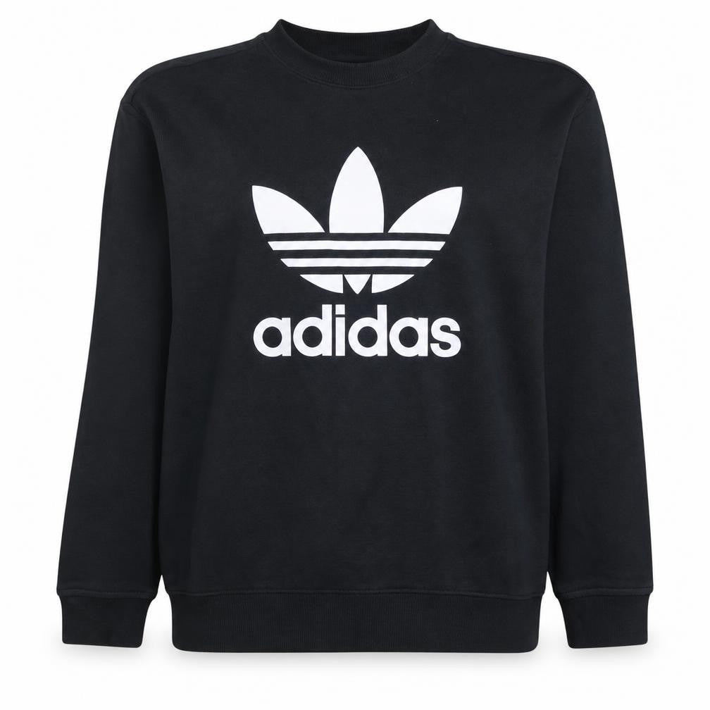 Womens UK Size 8 adidas Black Pullover Sweatshirt