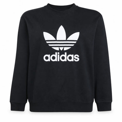 Womens UK Size 8 adidas Black Pullover Sweatshirt