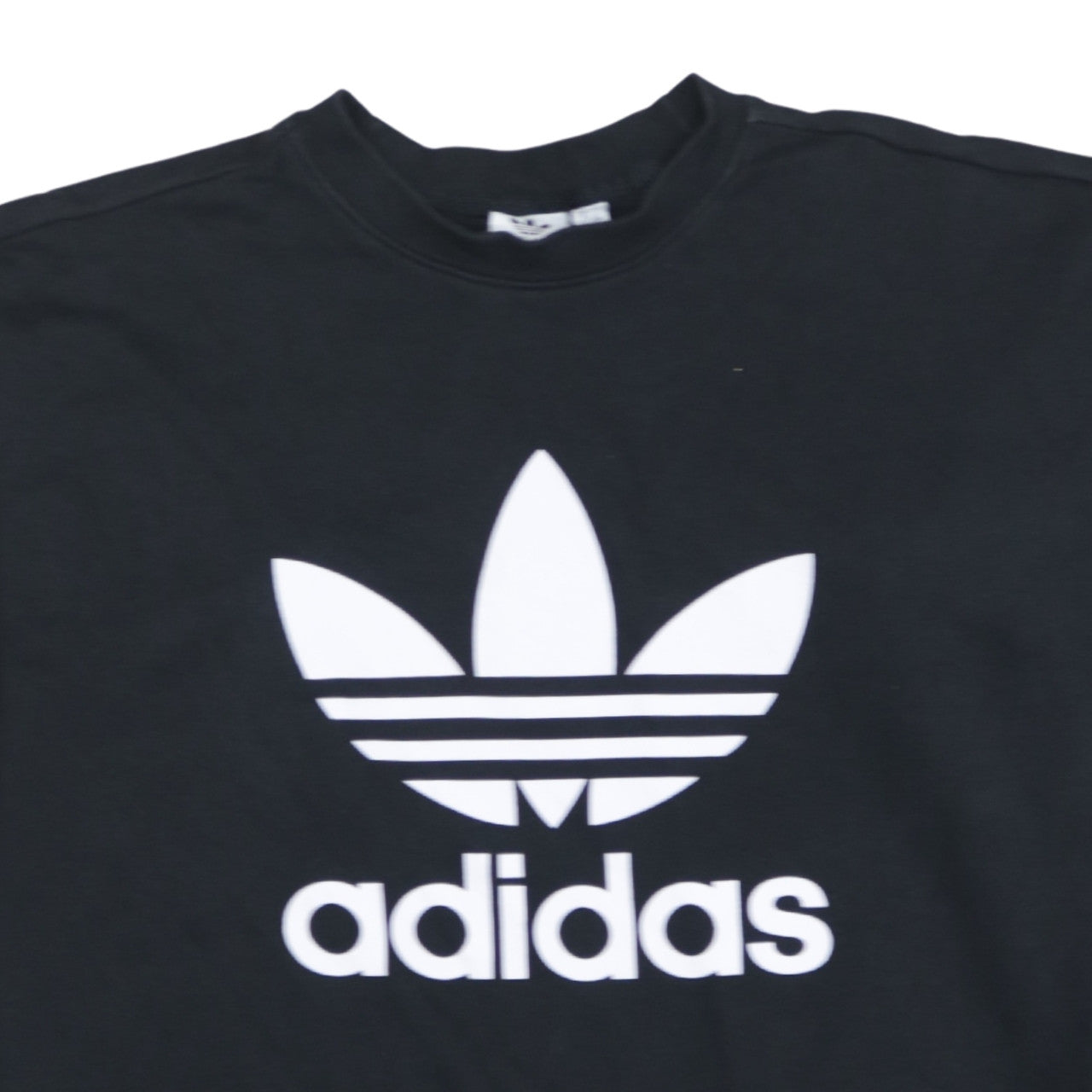 Womens UK Size 8 adidas Black Pullover Sweatshirt