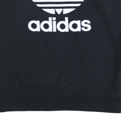 Womens UK Size 8 adidas Black Pullover Sweatshirt