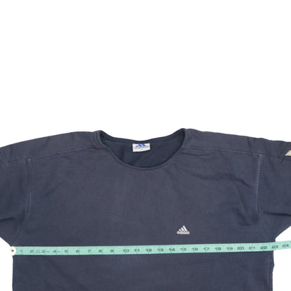 Mens UK Size L adidas Blue  T-Shirt