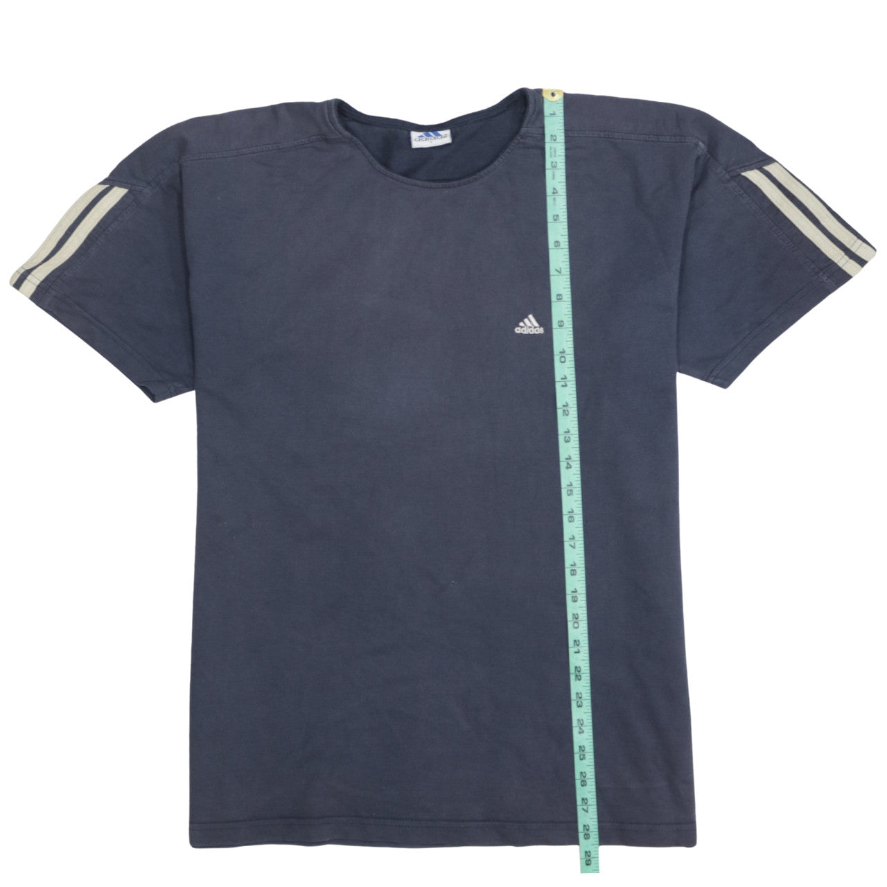 Mens UK Size L adidas Blue  T-Shirt