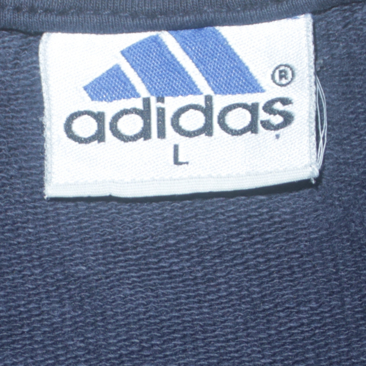 Mens UK Size L adidas Blue  T-Shirt