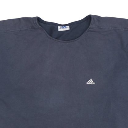Mens UK Size L adidas Blue  T-Shirt