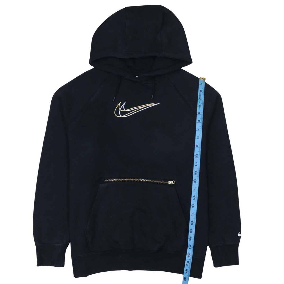Mens UK Size S Nike Black Pullover Hoodie