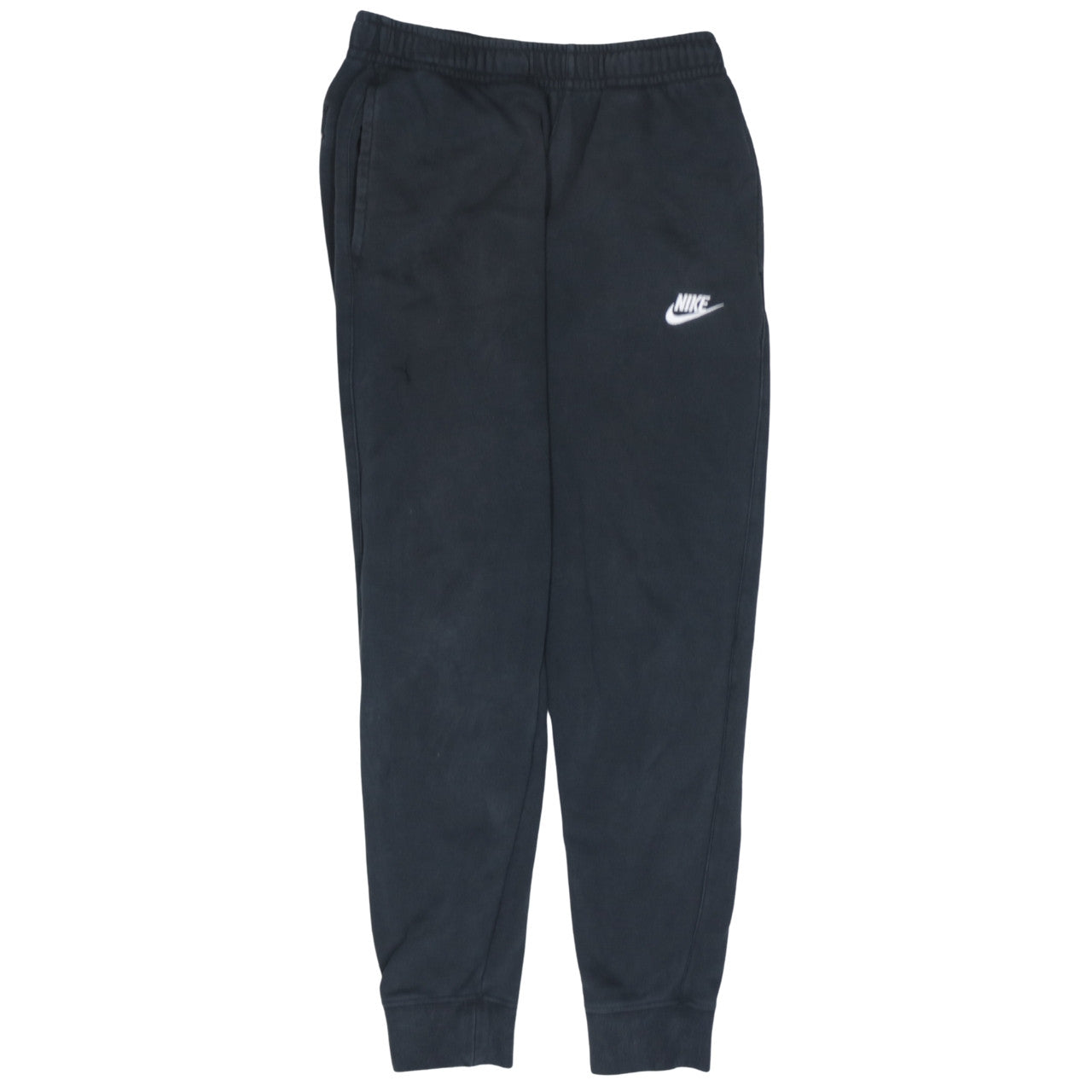 Mens UK Size S Nike Regular Fit Jogger Black Trousers