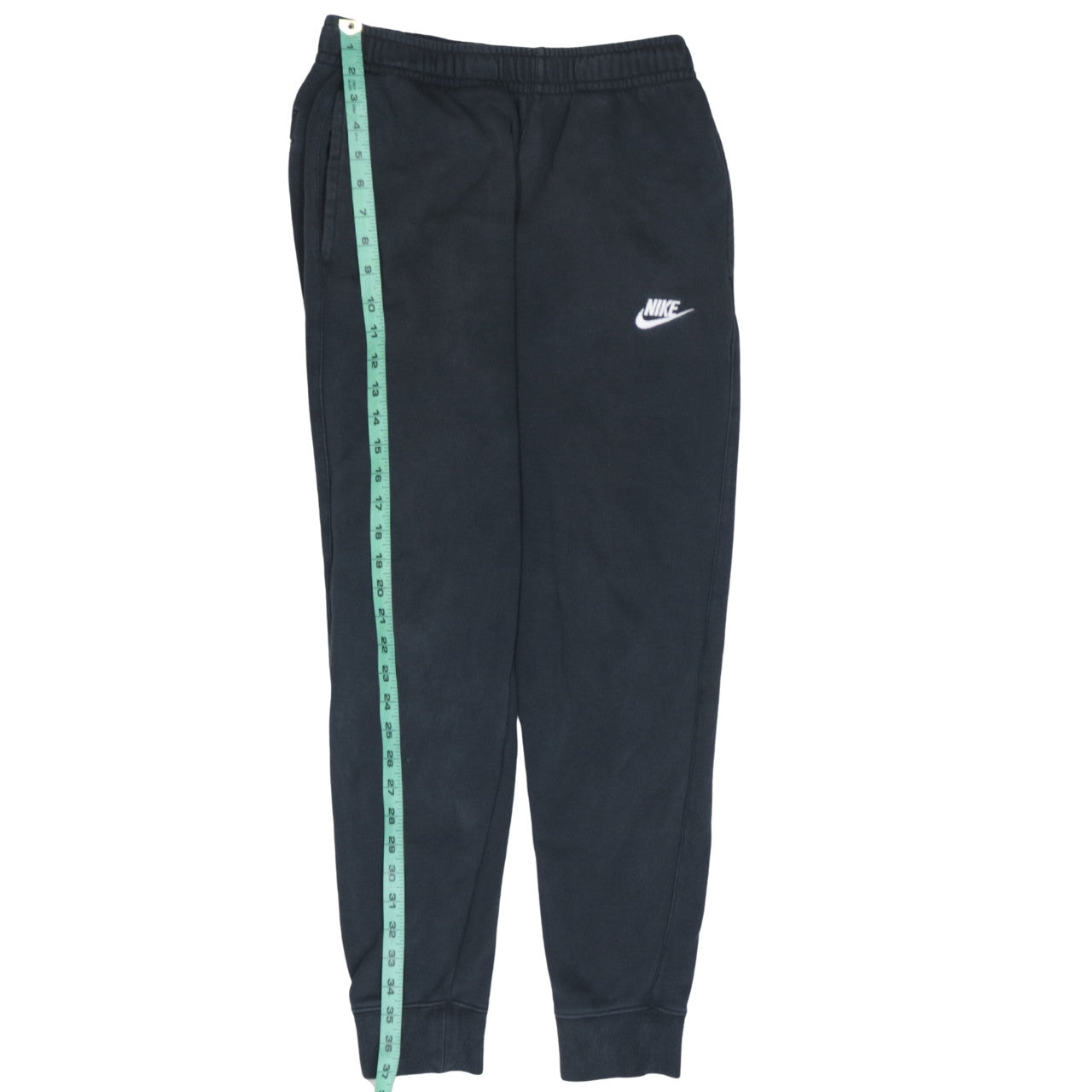 Mens UK Size S Nike Regular Fit Jogger Black Trousers