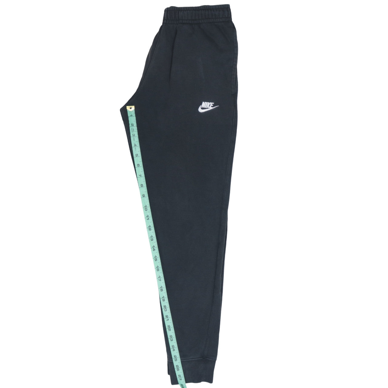 Mens UK Size S Nike Regular Fit Jogger Black Trousers