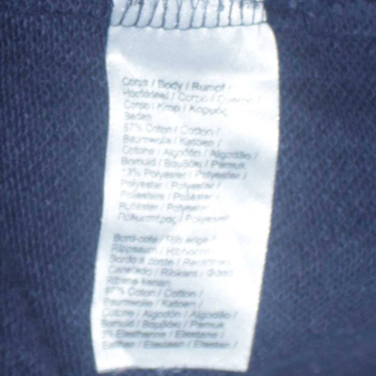 Womens UK Size 6 Lacoste Blue Full Zip Hoodie