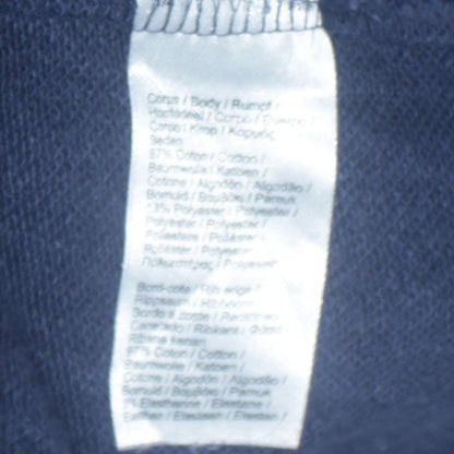 Womens UK Size 6 Lacoste Blue Full Zip Hoodie