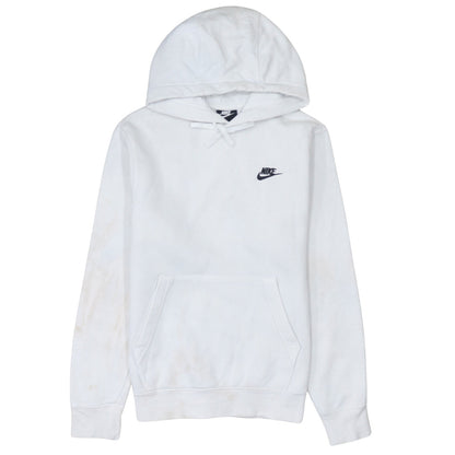 Mens UK Size XS Nike White Pullover Hoodie