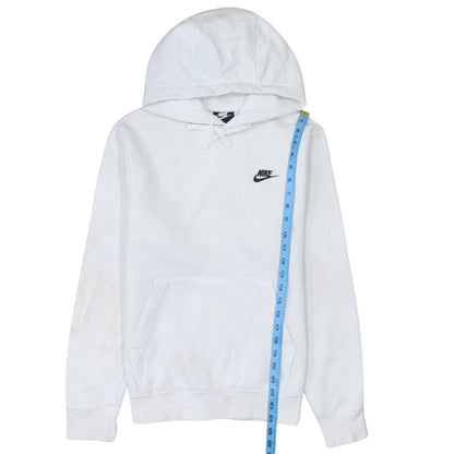Mens UK Size XS Nike White Pullover Hoodie