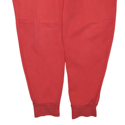 Mens UK Size S Nike Regular Fit Jogger Red Trousers