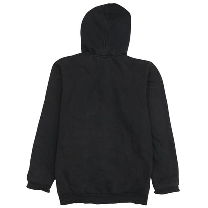 Puma Boys Black Full Zip Hoodie 12 Years Fleece Geometric Print