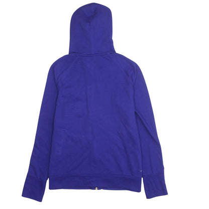 Womens UK Size XL adidas Blue Full Zip Hoodie