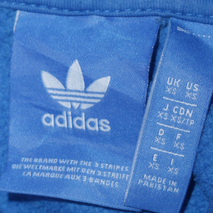 Mens UK Size XS adidas Blue Pullover Hoodie