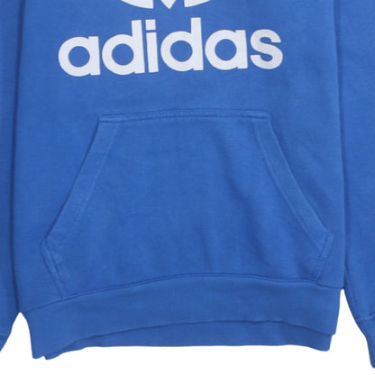 Mens UK Size XS adidas Blue Pullover Hoodie