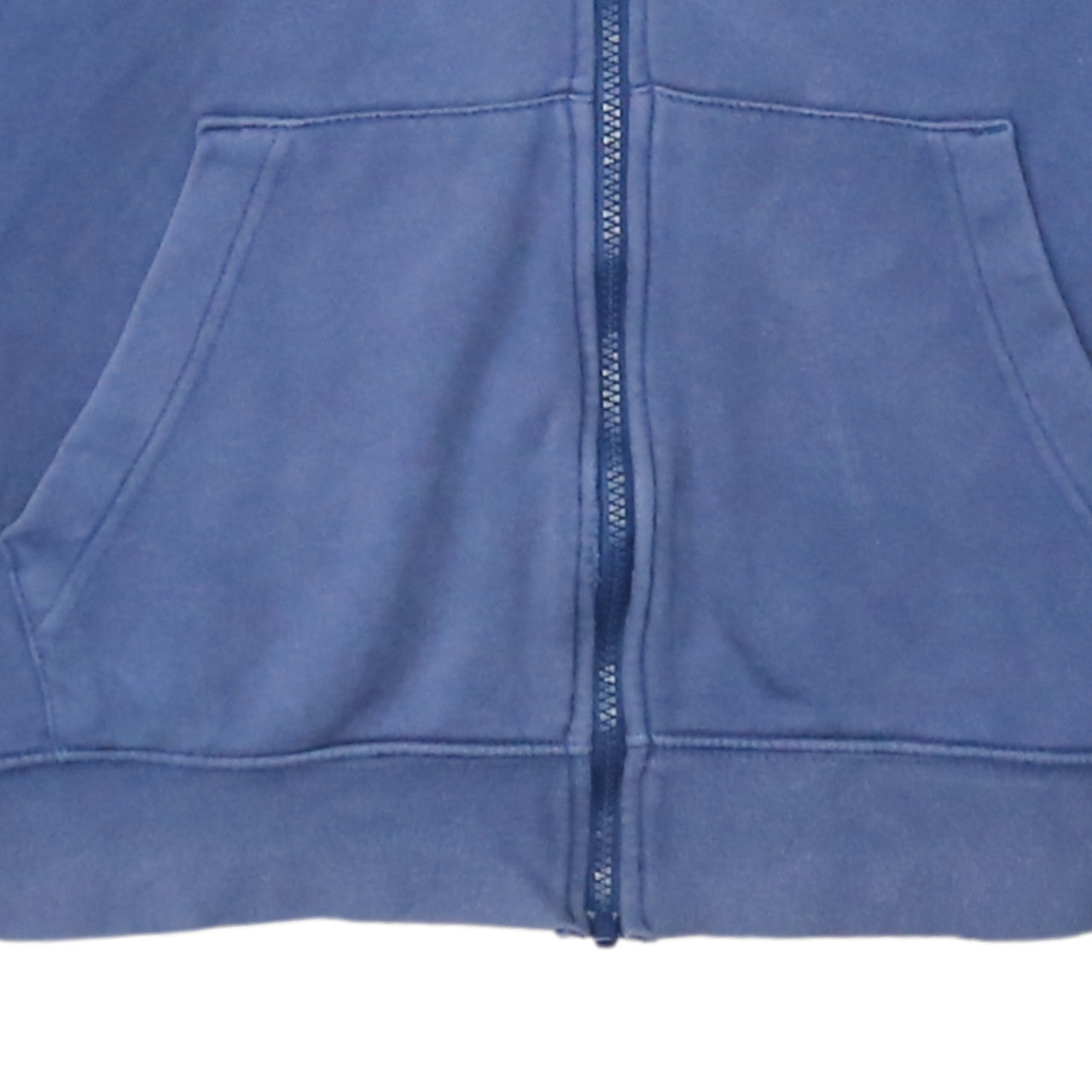 Mens UK Size XL Nike Blue Full Zip Hoodie