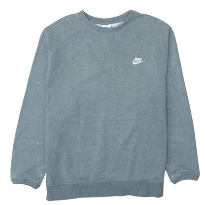 Mens UK Size XL Nike Grey Pullover Sweatshirt