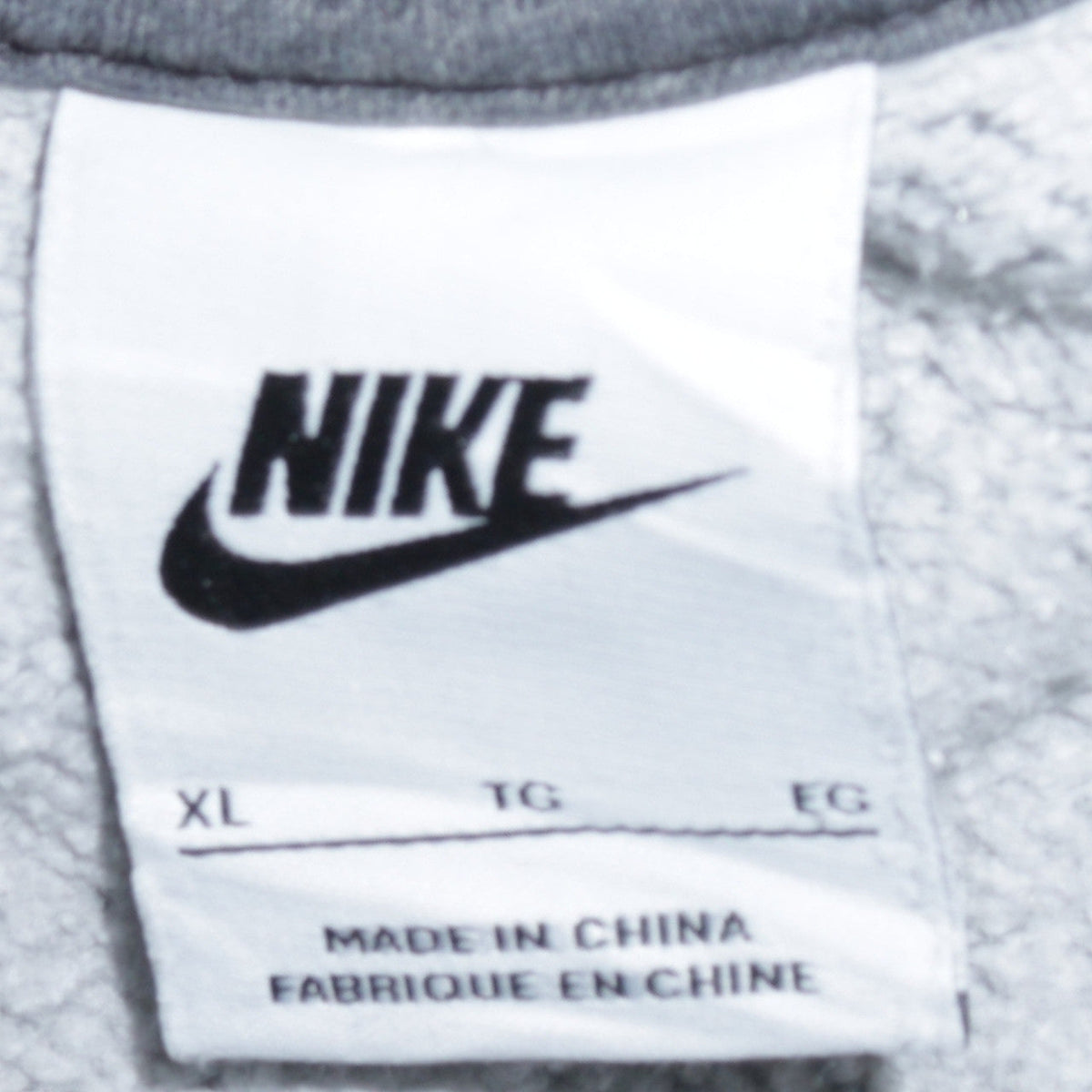 Mens UK Size XL Nike Grey Pullover Sweatshirt