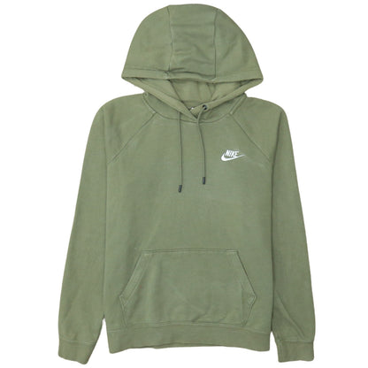 Mens UK Size M Nike Green Pullover Hoodie