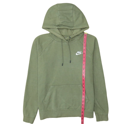 Mens UK Size M Nike Green Pullover Hoodie