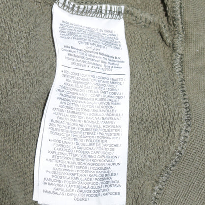 Mens UK Size M Nike Green Pullover Hoodie