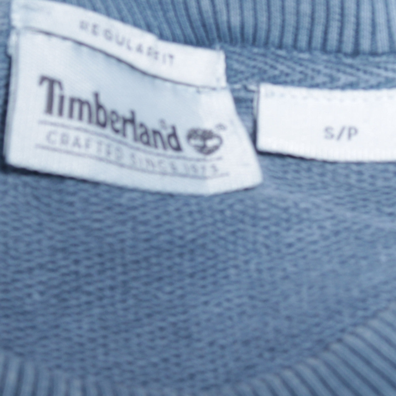 Mens UK Size S Timberland Blue Pullover Sweatshirt