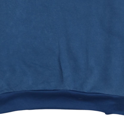 Mens UK Size M adidas Blue Pullover Sweatshirt