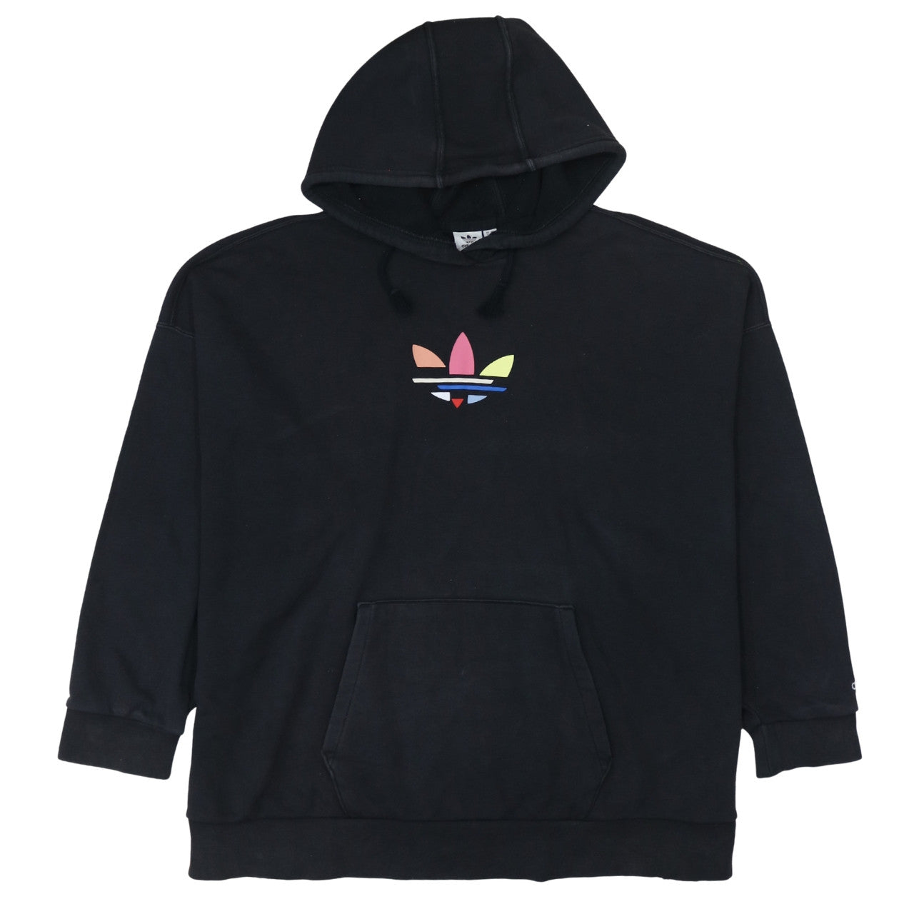 Womens UK Size 18 adidas Black Pullover Hoodie