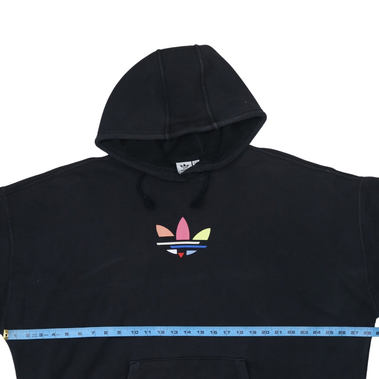 Womens UK Size 18 adidas Black Pullover Hoodie