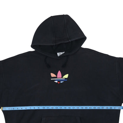Womens UK Size 18 adidas Black Pullover Hoodie