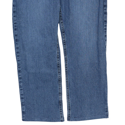 Mens UK Size L Lee Regular Fit Straight Blue Jeans