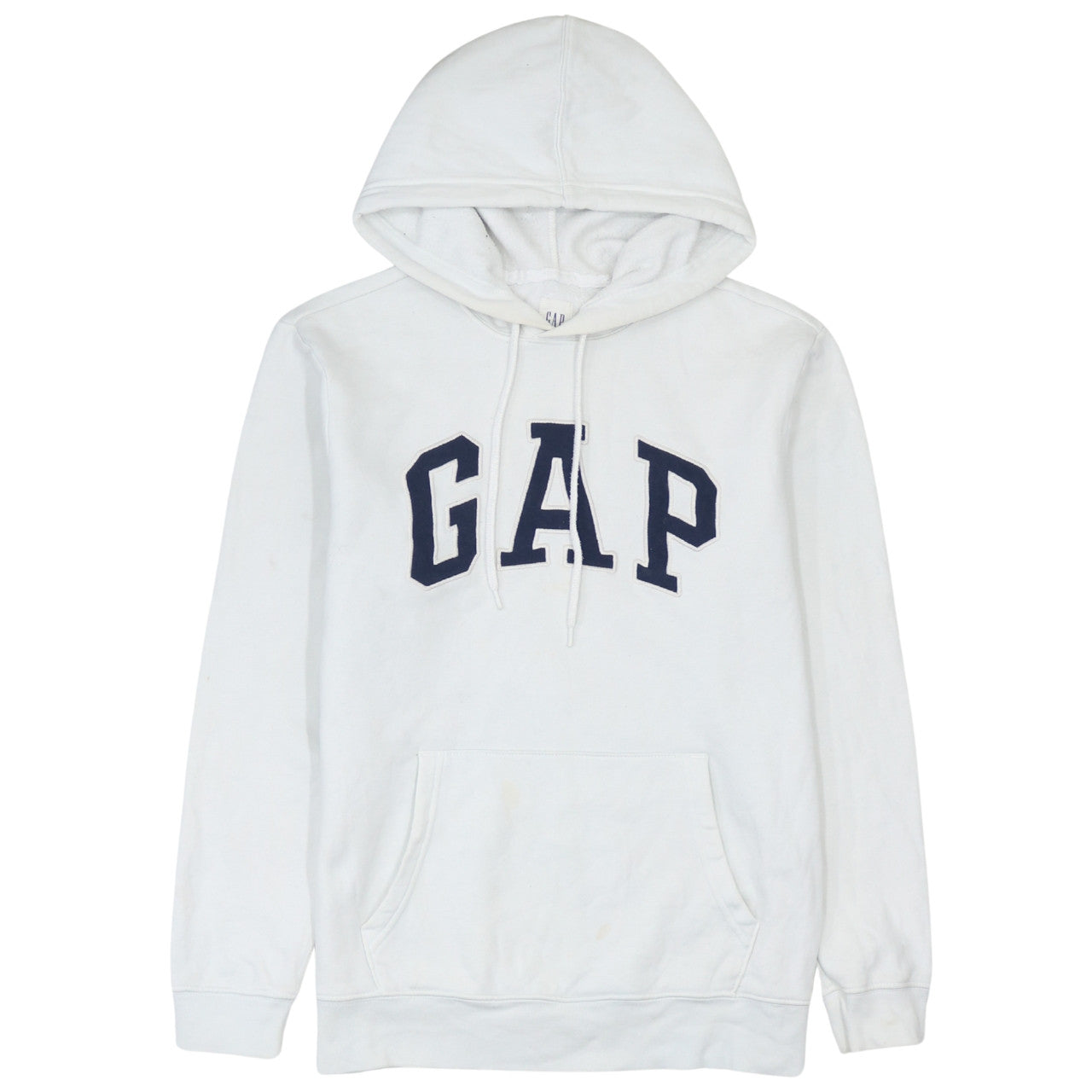 Mens UK Size XS Gap White Pullover Hoodie