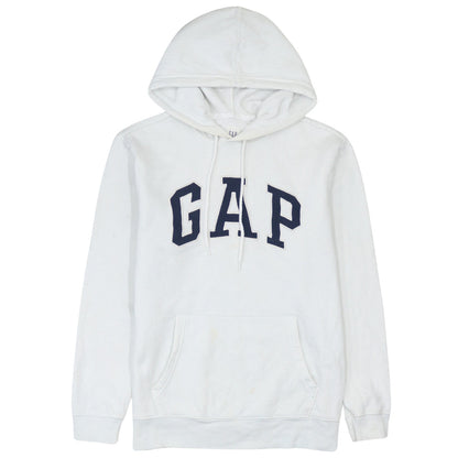 Mens UK Size XS Gap White Pullover Hoodie
