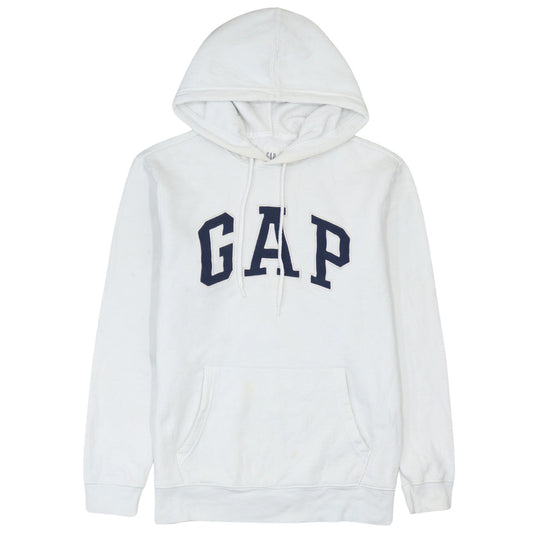 Mens UK Size XS Gap White Pullover Hoodie