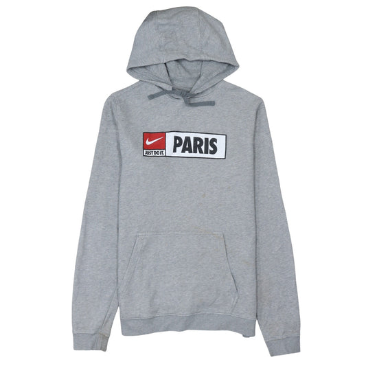 Mens UK Size M Nike Grey Pullover Hoodie