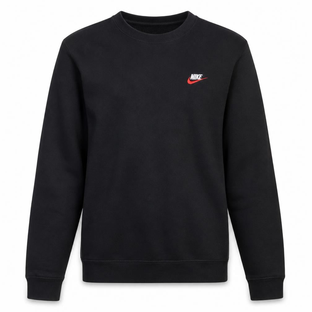 Mens UK Size M Nike Black Pullover Sweatshirt