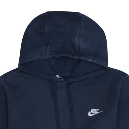 Mens UK Size S Nike Blue Pullover Hoodie