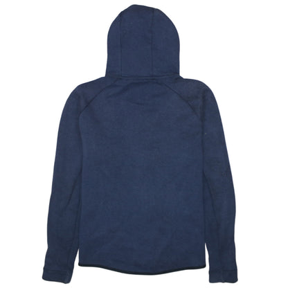 Mens UK Size M Nike Blue Full Zip Hoodie