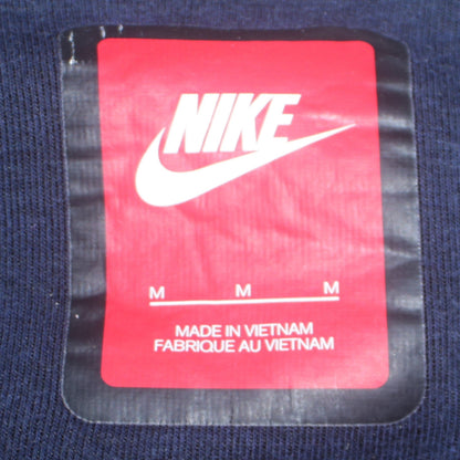 Mens UK Size M Nike Blue Full Zip Hoodie