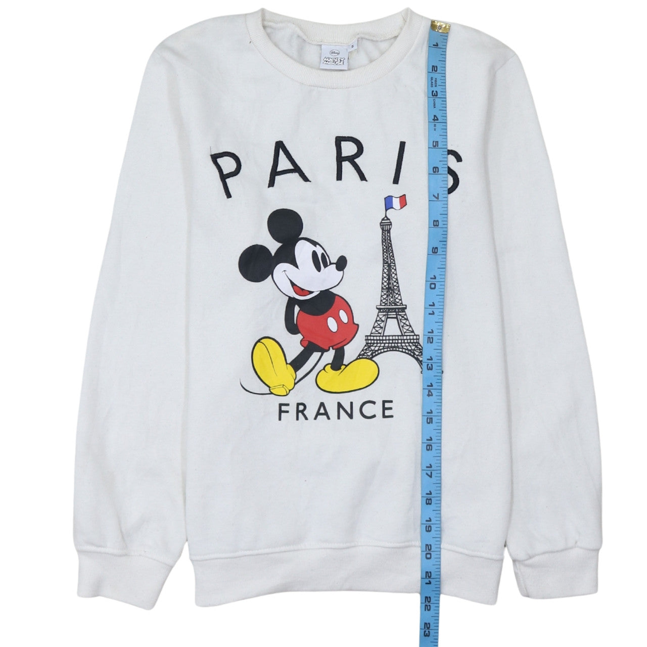 Womens UK Size S Disney White Pullover Sweatshirt
