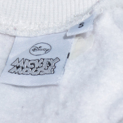 Womens UK Size S Disney White Pullover Sweatshirt